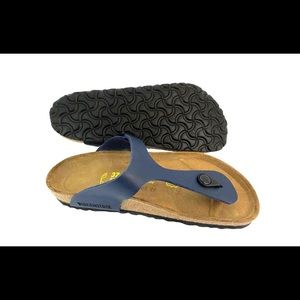 Authentic Birkenstock new in box.. navy blue EU41